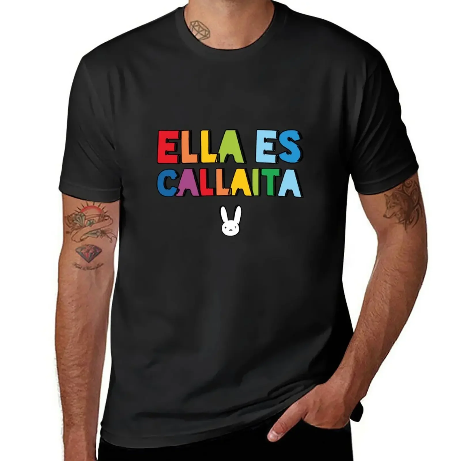 Ella Es Callaita T-Shirt tops summer clothes mens tall t shirts