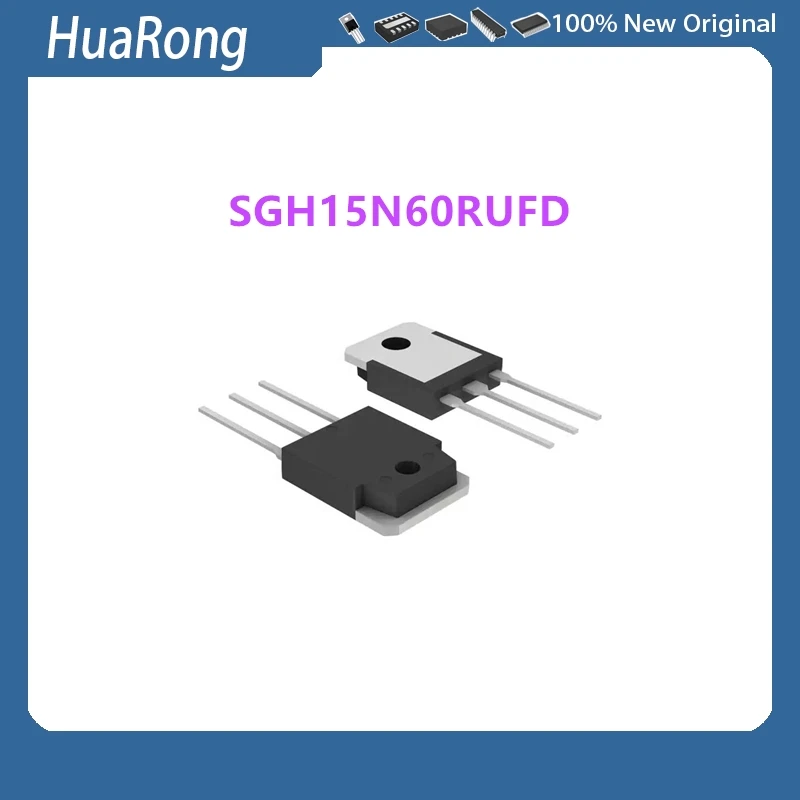 10Pcs/Lot G15N60 G15N60RUFD SGH15N60RUFD TO-3P