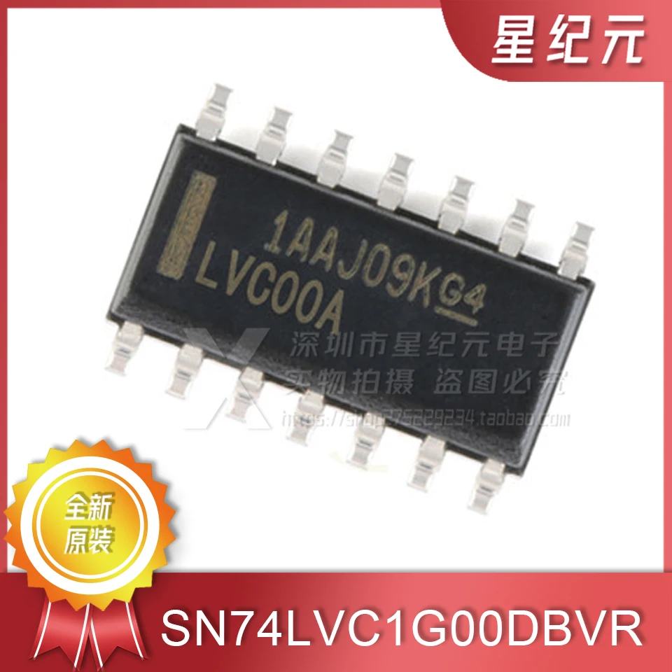 

[IN STOCK]1 Piece New Original UMW SN74LVC1G00DBVR SOT-23-5 2 Input and NOT Gate Logic Chip