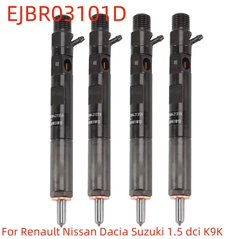 EJBR03101D New Diesel Fuel Injector Nozzle 166001137R 28232251 For Renault Nissan Dacia Suzuki 1.5 dci K9K parts