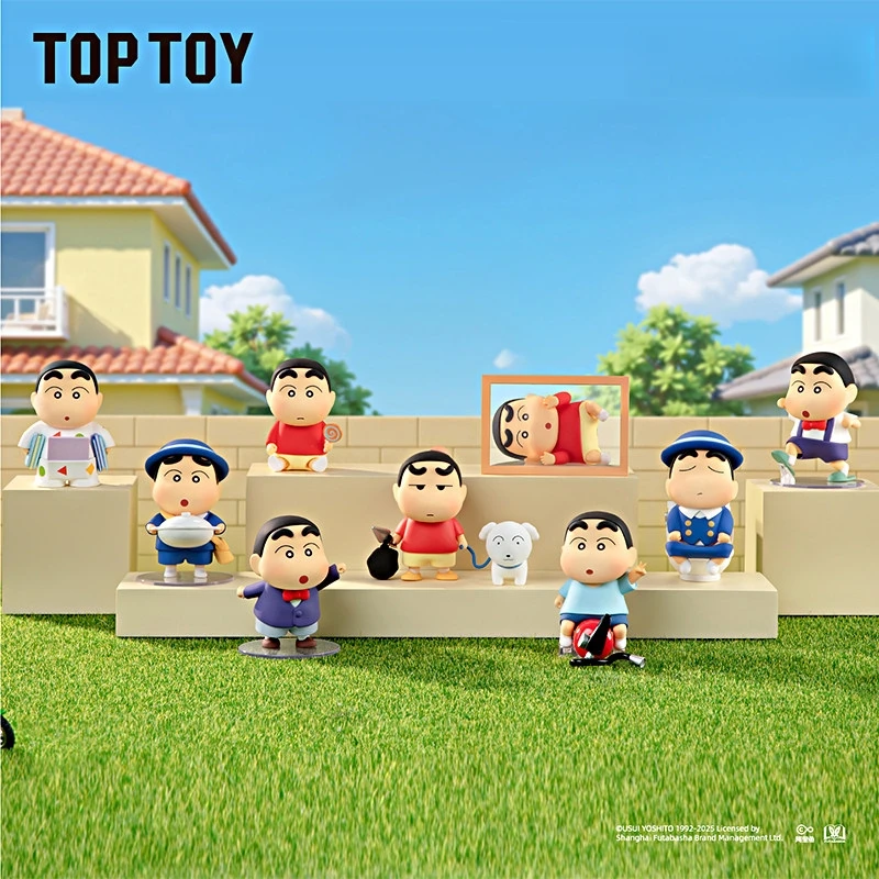 

TOP TOY Crayon Shin-chan Ancient New Daily Series Blind Box Funny Classic Figures Cute Ornaments Children's Toys Birthday Gifts
