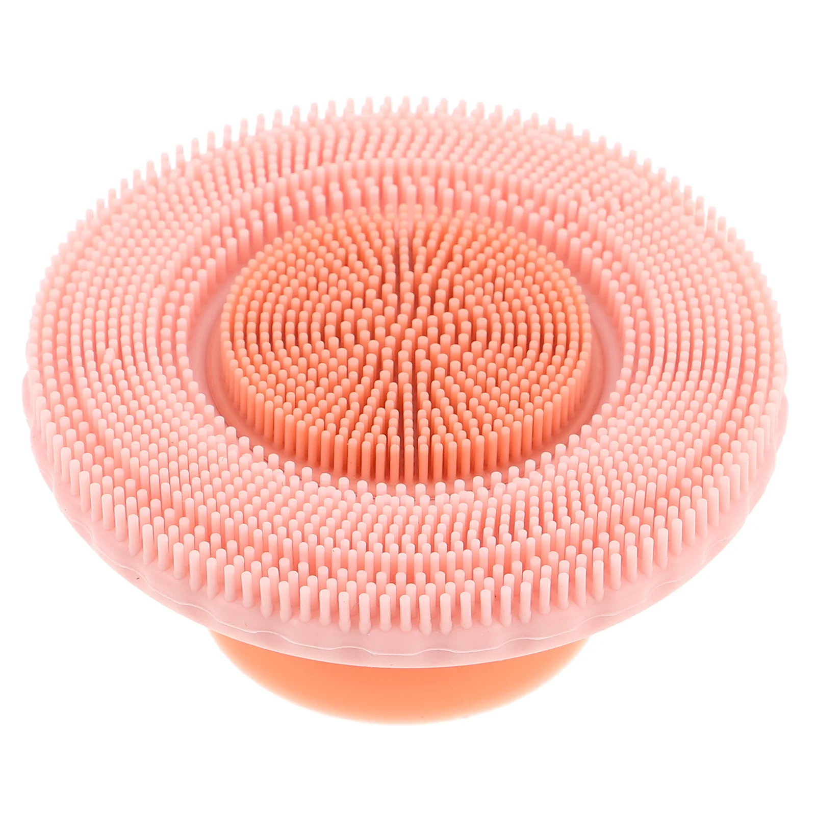 シリコン洗顔ブラシ 2 in 1 ソフト洗顔ブラシ 手動ディープクレンジング フェイススクラバー スキンケア フェイシャルエクスフォリエーター 女性用