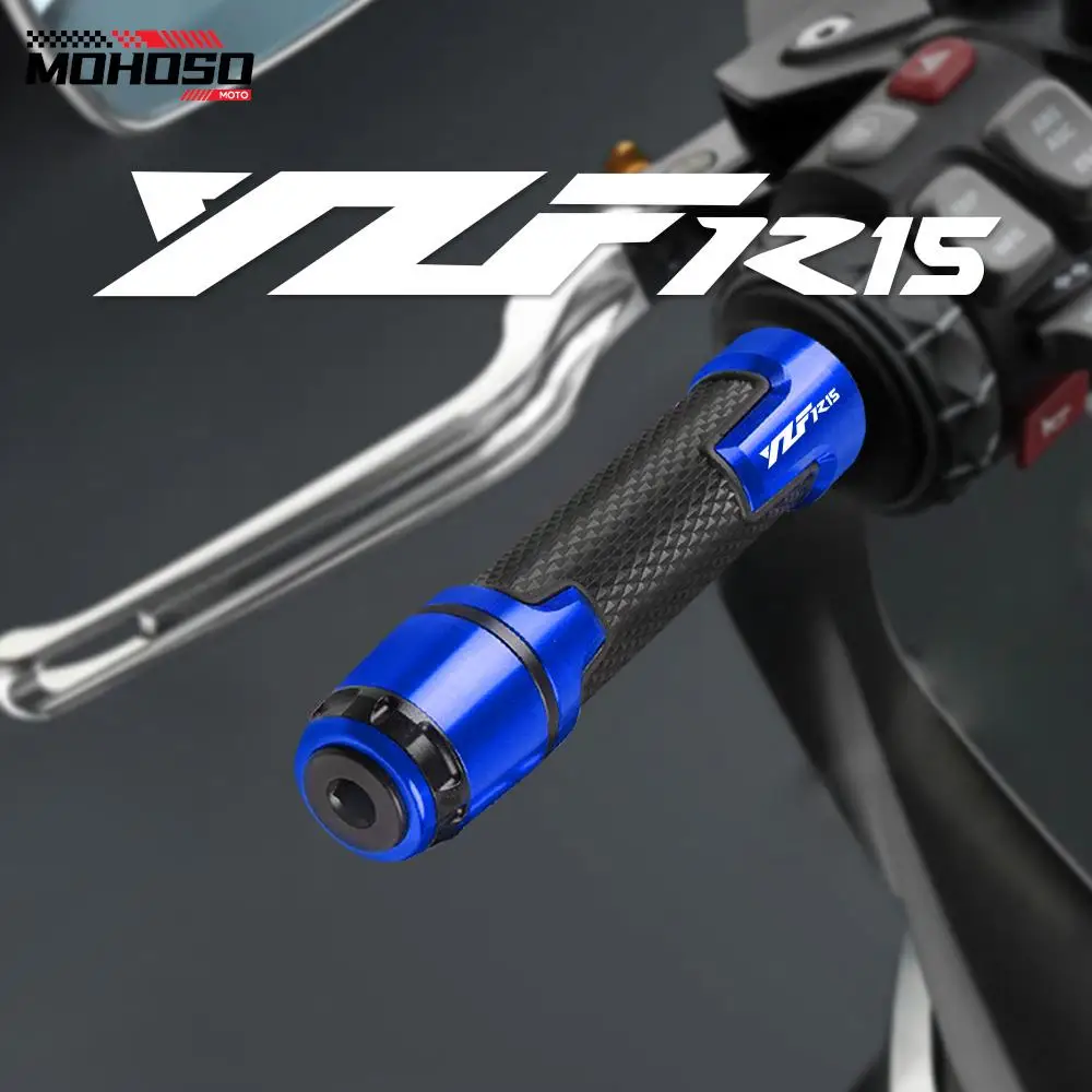 

For YAMAHA YZFR15 2008-2024 YZFR 1 R1M R1S 15 25 125 Motorcycle Handlebar Grip End Handle Bar Grips Cap Ends Plugs Accessories