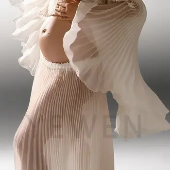 12 最佳銷售 白色孕婦裝，適合拍照 - №5