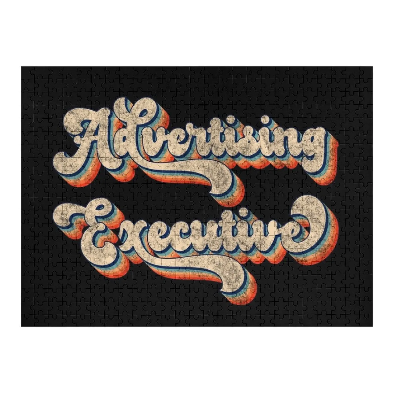 

Advertising Executive Retro Vintage 80s Jigsaw Puzzle Photo Personalized Gifts Scale Motors Children Puzzle