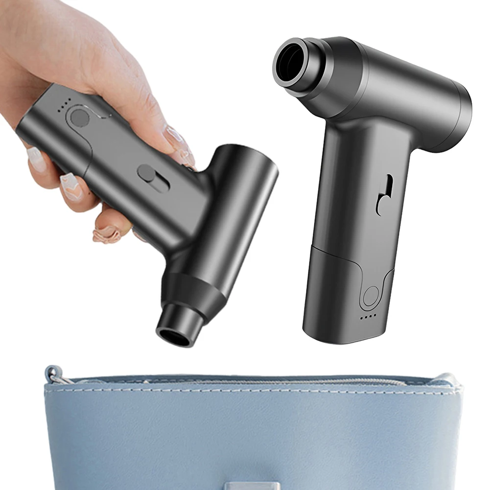 

Mini Blower Turbo Fan 110000 RPM 4000mAh Cordless Duster Blower Rechargeable Car Dryer Air Blower for Keyboard Computer Cleaning