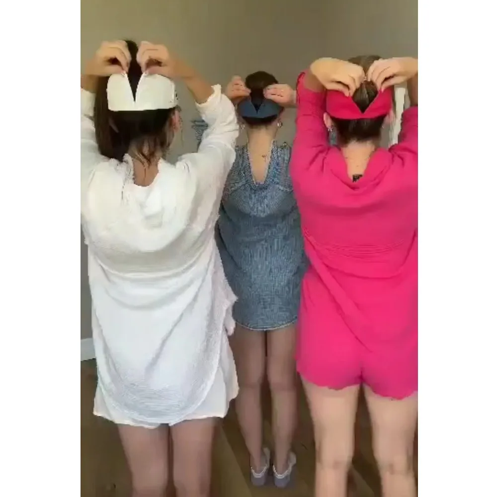 

Женская быстросохнущая дышащая легкая и солнцезащитная шляпа с магнитным креплением и хвостиком — для бега, тенниса и гольфа