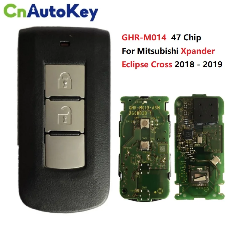 CN011018 OEM GHR-M014 dla 2018 - 2019 dla Mitsubishi Xpander Eclipse klucz 2 przycisk 434MHz 47 Chip oryginalny