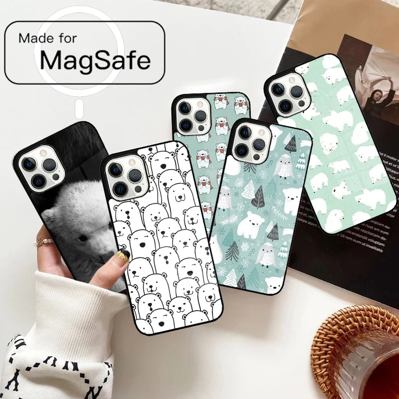 Cute Polar Bear Mag… - image