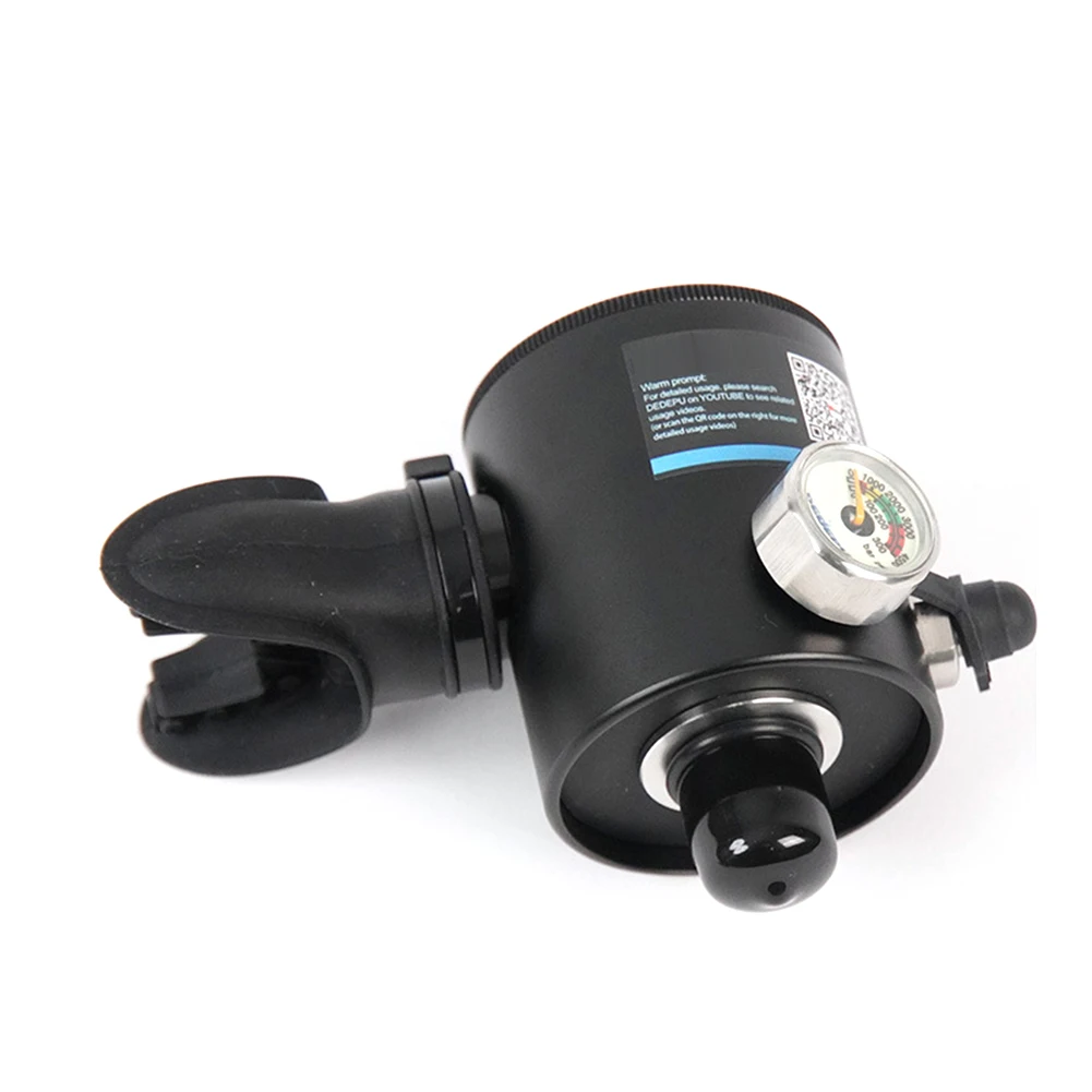 Diving Pressure Regulating Valves Professional Snorkeling Breathing Valves Adapter 0.5L Pressure Regulating Valve