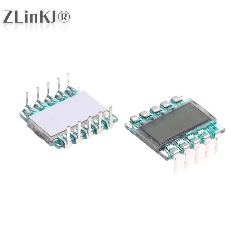 Picture 6: 5PCS 10PIN TN Positive 3-Digits Segment LCD Panel 3.0V Digital Tube Display LCD Segment Code Screen