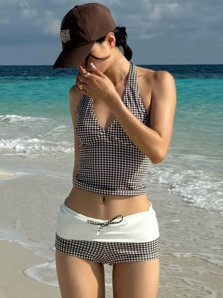 Traje de baño para mujer, traje de baño Sexy, nuevo juego de Bikinis estilo Push Up, traje de baño brasileño, ropa de playa para mujer, Bikini, trajes de dos piezas