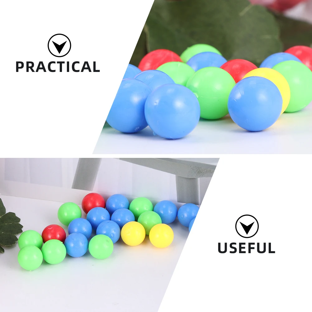 4 أكياس استبدال الرخام لعبة فرس النهر التعليمية مجلس لعبة كرات المهارات الحركية الدقيقة متعدد الألوان فضفاض الخرز اللعب في الهواء الطلق