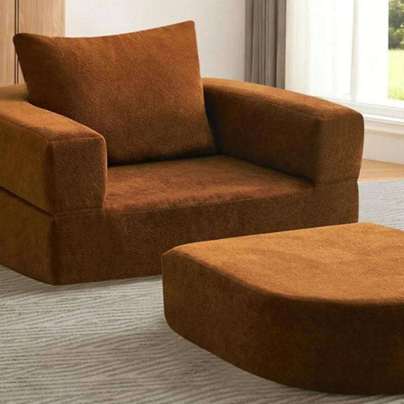 U-shaped Folding Sofa Bed, Compressible Small Volume Floor Standing Sofa, Living Room Balcony Floor Sofa Bed,children's Sofa Bed