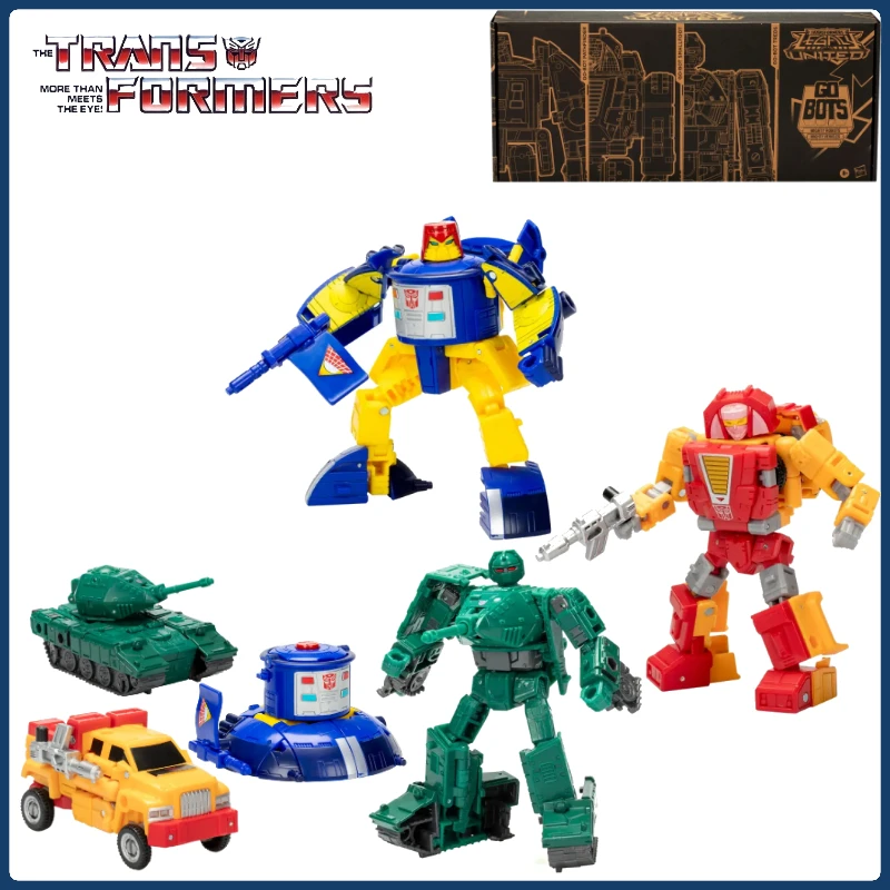 In stock Transformers G Series Variety Lion Guardian Set Animation Character Action Figure Model Toy Promotional Gift Collection