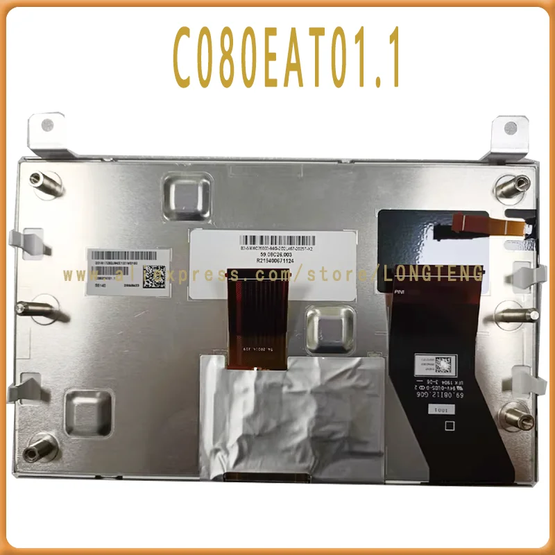 

8-дюймовый ЖК-дисплей C080EAT01.1 Автомобильная панель экрана WLED LVDS для GPS-навигации
