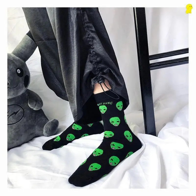 Sock Halloween Party Comfortable Unique Gift Ideas Printed Socks Trend -calf Socks Material Is Soft Creative Casual Socks Hot