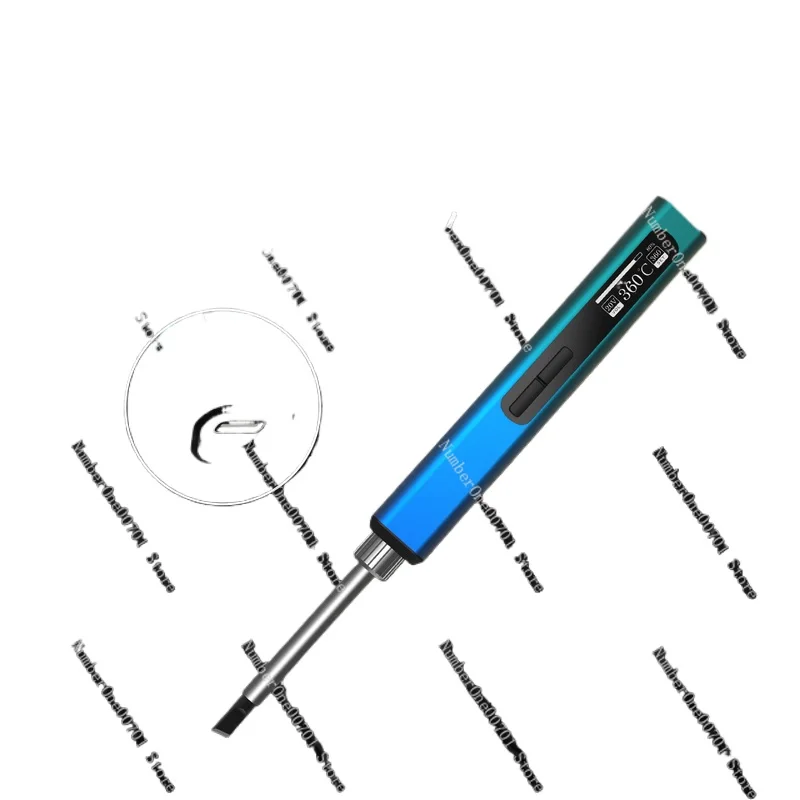 Portable Mini Soldering Station 65W Internal Heating Digital Display Constant Temperature Electric Welding Pen