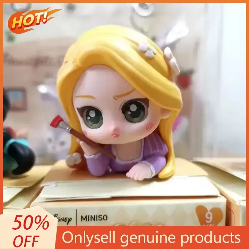 Caja ciega de la serie Afternoon Break Mulan Belle Rapunzel Cenicienta Elsa colección de figuras de acción juguete para regalo sorpresa