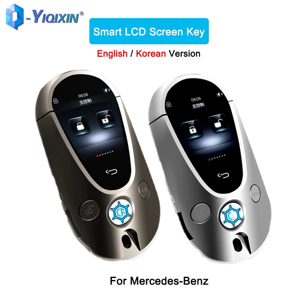 Universal New K700 Keyless Entry Touch For Mercedes-Benz Smart LCD Key Comfort Access System For All Cars With Engine Start Stop