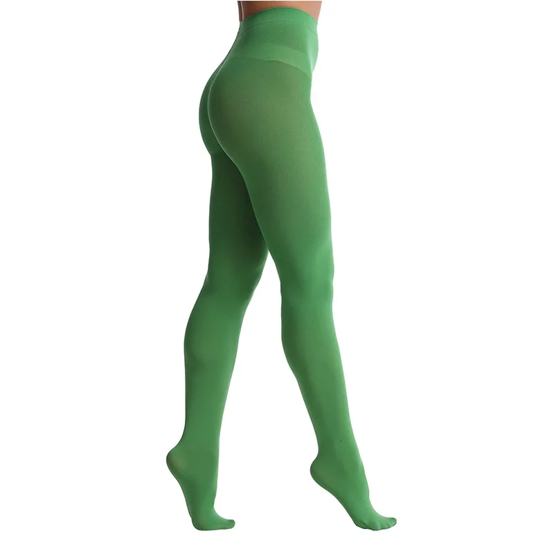 Strumpfhosen 80D Frauen Legging Mode Oberschenkel Hohe Bodystockings Erotische Unterwäsche Frühling Herbst Frau Samt Unten Strumpfhosen See Blau – Detail 3