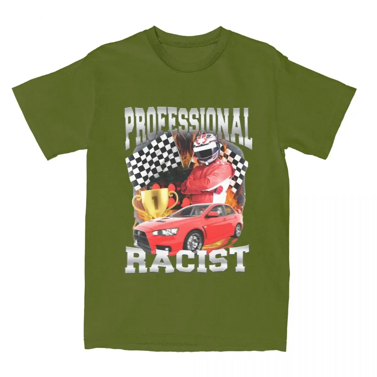 Men Women's F1 Professional Racer T Shirts Merchandise Funny Racing Meme 100% Cotton T-shirt Clothes Fun Shirt Printed 71765 image 6