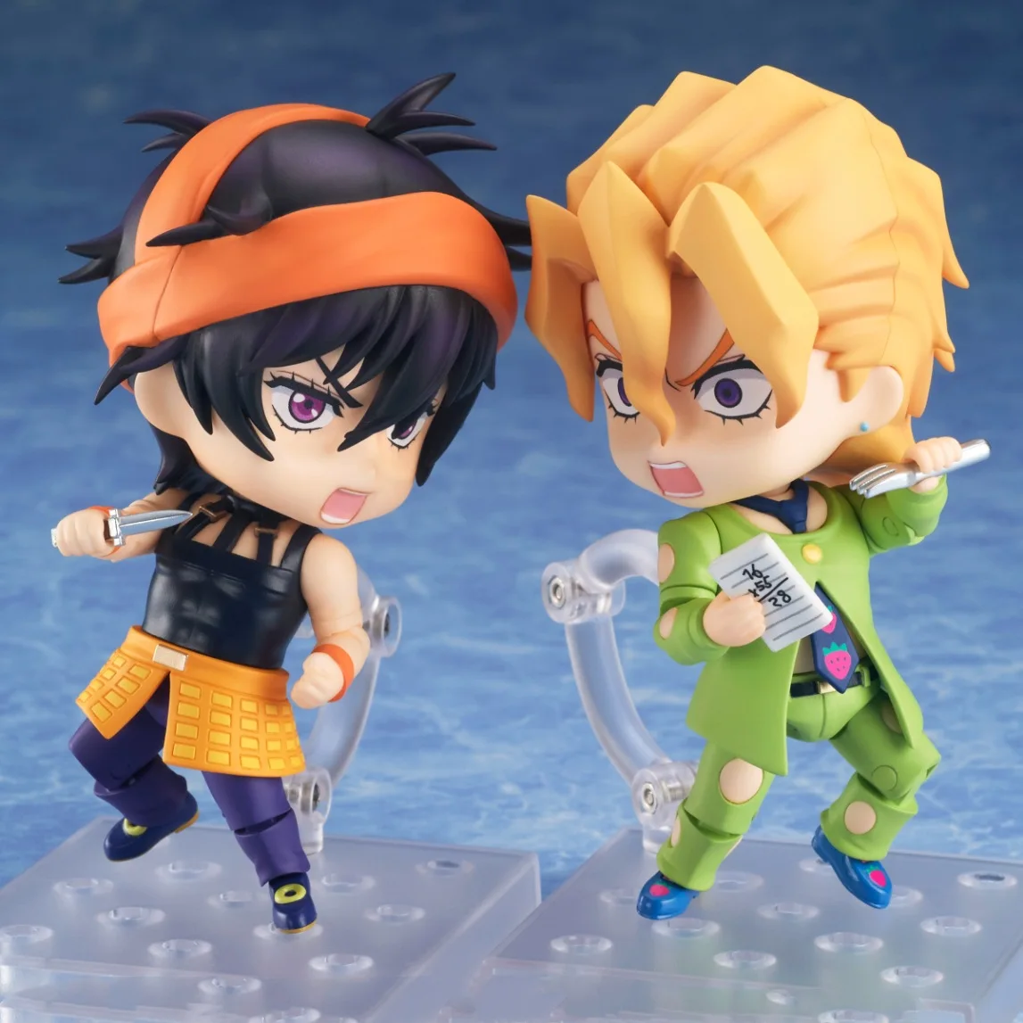 

10cm Narancia Ghirga Pannacotta Fugo JoJo's Bizarre Adventure JoJos 1684# 1685# Action figure toys Christmas gift with box