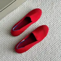 Maggie's Walker Women's Stretchable Soft Bottom Knitted Flats Spring Shallow-mouth Washable Casual Loafers Size 35~40 - Image 5