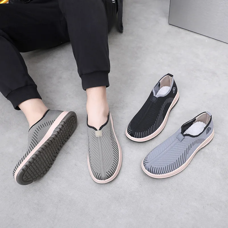 2025 Men's spring and autumn new anti-slip wear-resistant thick sole breathable fashion hollow-out casual men's shoes