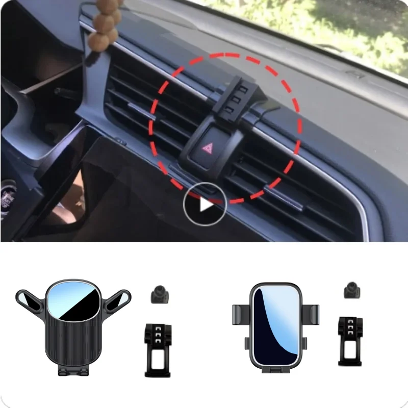 

Car Phone Holder For 2017 2018 2019 2020 2021 Honda Civic MK10 Fixed Bracket Stand Mobile Gravity Linkage