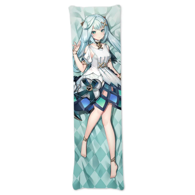 Juste de coussin de l'anime japonais Genshin Impact Layla, sexy, Dakimakura, confortable, homme Otaku, literie, cadeaux SM