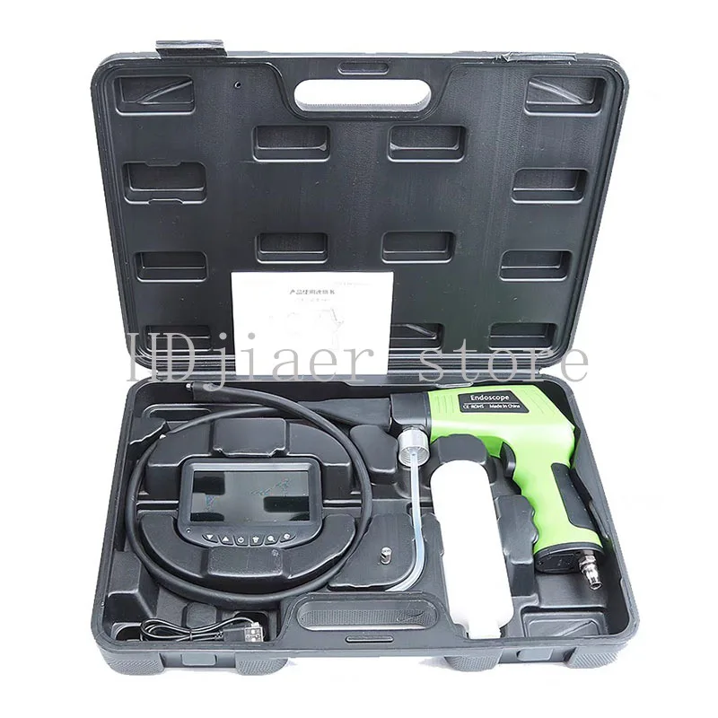 

LCD visual car air conditioner cleaning gun endoscope evaporator spray gun tool set
