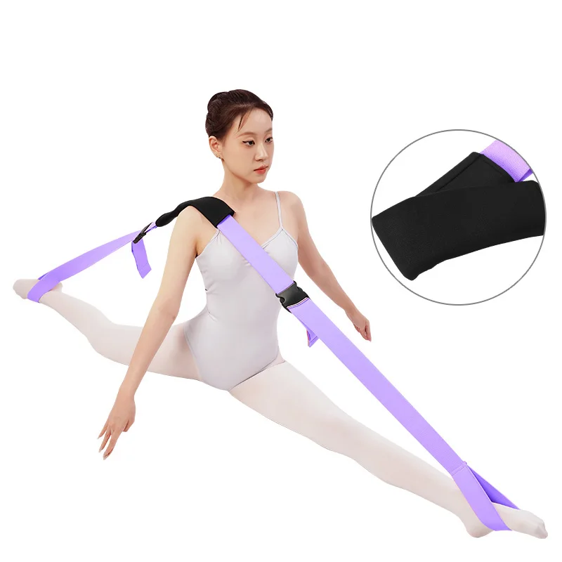 

Resistance Stretching Strap Yoga Strap Elastic Exercise Band for Pilates, Gymnastics, Home Workout, Fitness, Length Adjustable