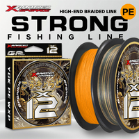 New ygk g-soul X12 Braided Fishing Line 12 Strands Braid 100/150/200m PE Line Ultra Smooth Multifilament Japan fishing line