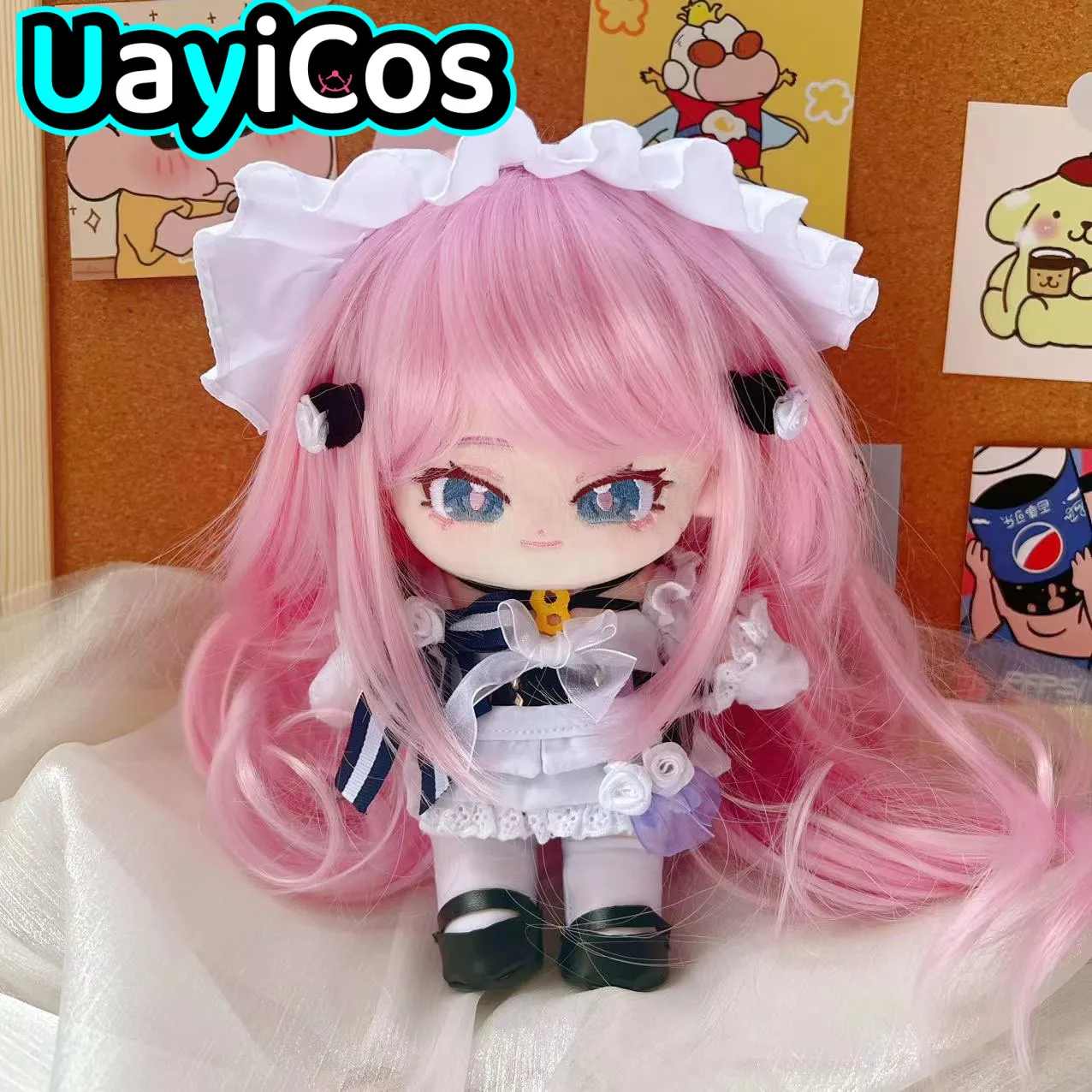 

In Stock Game Elysia Honkai Impact 3 Cartoon Stuffed 20cm Pink Plushie Plush Cotton Doll Clothes Anime Figure Toy For Kids Gift