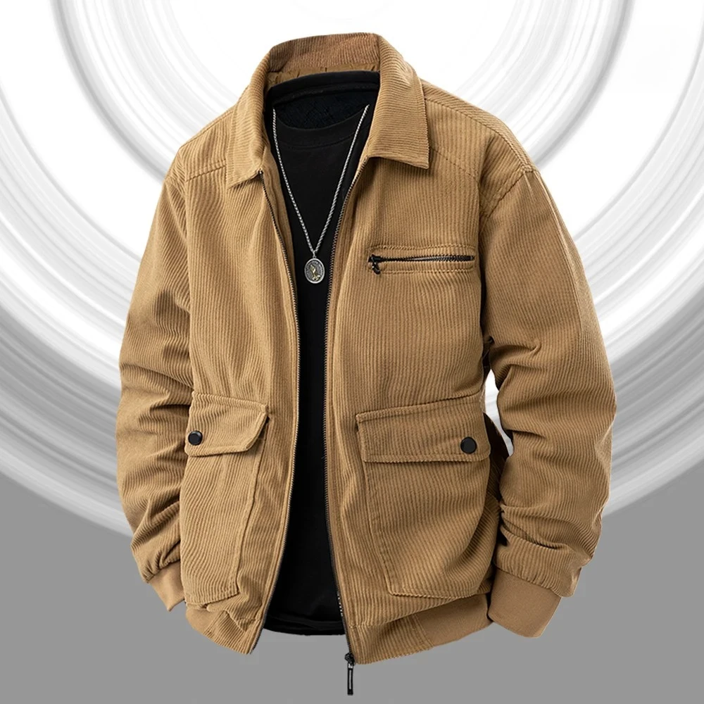 الرجال سروال قصير التلبيب سترة الأمريكية خمر ملابس العمل معطف بياقة الرجال ربيع الخريف الحد الأدنى تنوعا الرجال الأعمال القمم