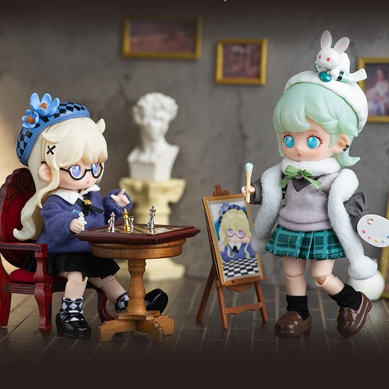 

Tangna Second Generation Club Recruitment 12 Points BJD Movable Joint Doll Toy Blind Box Kawaii Doll Action Figure Mystery Box