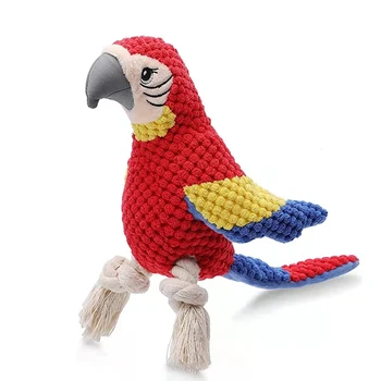 Parrot Squeaky Dog Toy 1