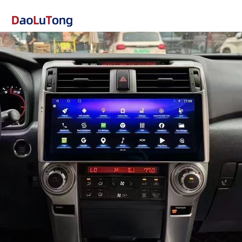 09-19 Toyota 4Runner All-in-One Car Navigation GPS Android Touch Screen Radio Bluetooth LCD Screen CarPlay And Stereo Functions