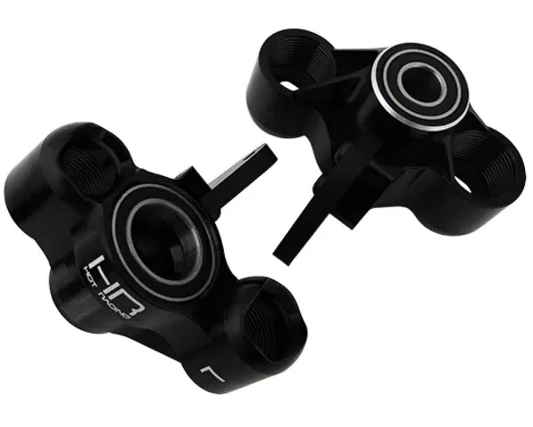 Hot Racing heavy duty aluminum steering blocks with carbon fiber steering arms for 1/8 Arrma Kraton Notorious Outcast