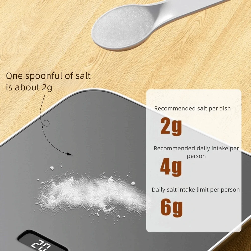 Sealed 2 In 1 Salt Container Dustproof Locking Design Glass Spice Bottle Moisture-proof Spoon Separated Spice Sorting Bottle