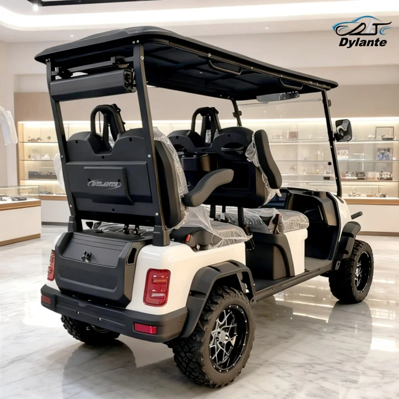 Wholesale 4-Wheeled Touring Handcart 4-Seat Electric Mini Multi-Purpose Lifting Passenger Vehicle Hunting Golf Cart