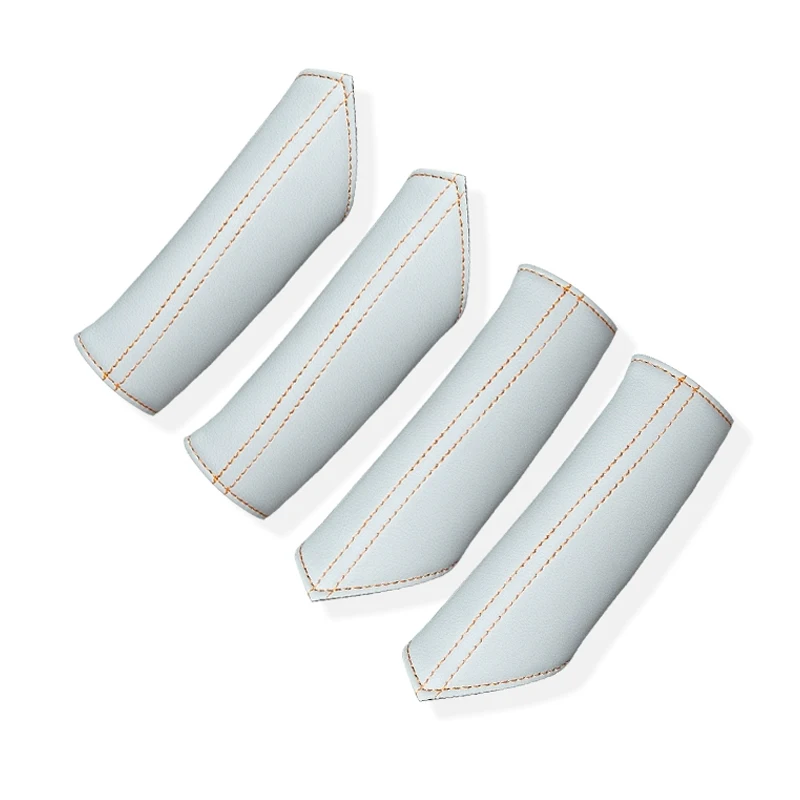 Door Handle Protective Cover Door Handle Protective Leather Cover Modified Accessories For Byd Song Plus