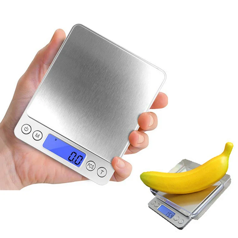 

Precision Electronic Digital Mini Kitchen Scale With Backlit Lcd For Jewelry/Baking/Food Weight Scales In Grams And Ounces