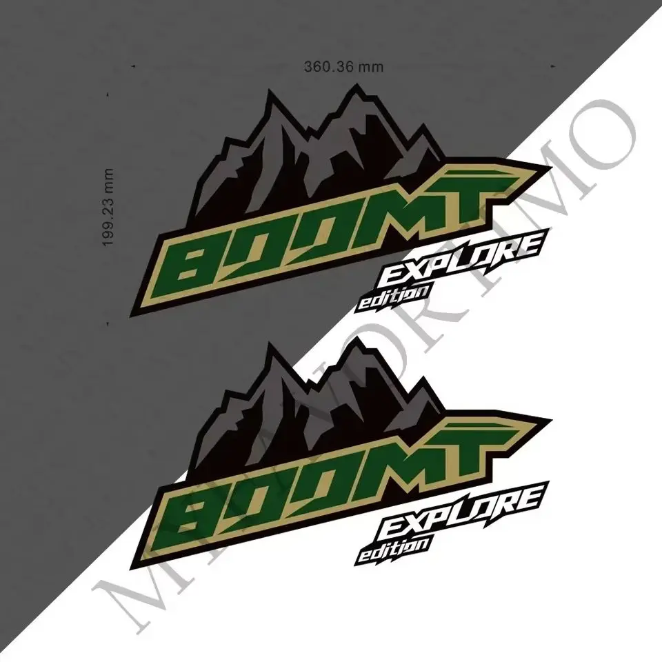 

For CM MOTO 800MT 2022-2024 Touring Trunk Luggage Panniers Aluminium Cases Stickers decal Adhesive