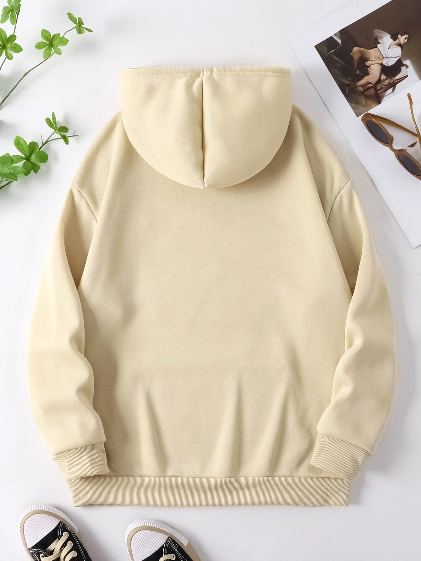 Arabischer Buchstabendruck Damen Hoodies 2025, Winter Herbst Kleidung Y2k Sweatshirt Top Hoodie Langarm Damen Freizeitkleidung