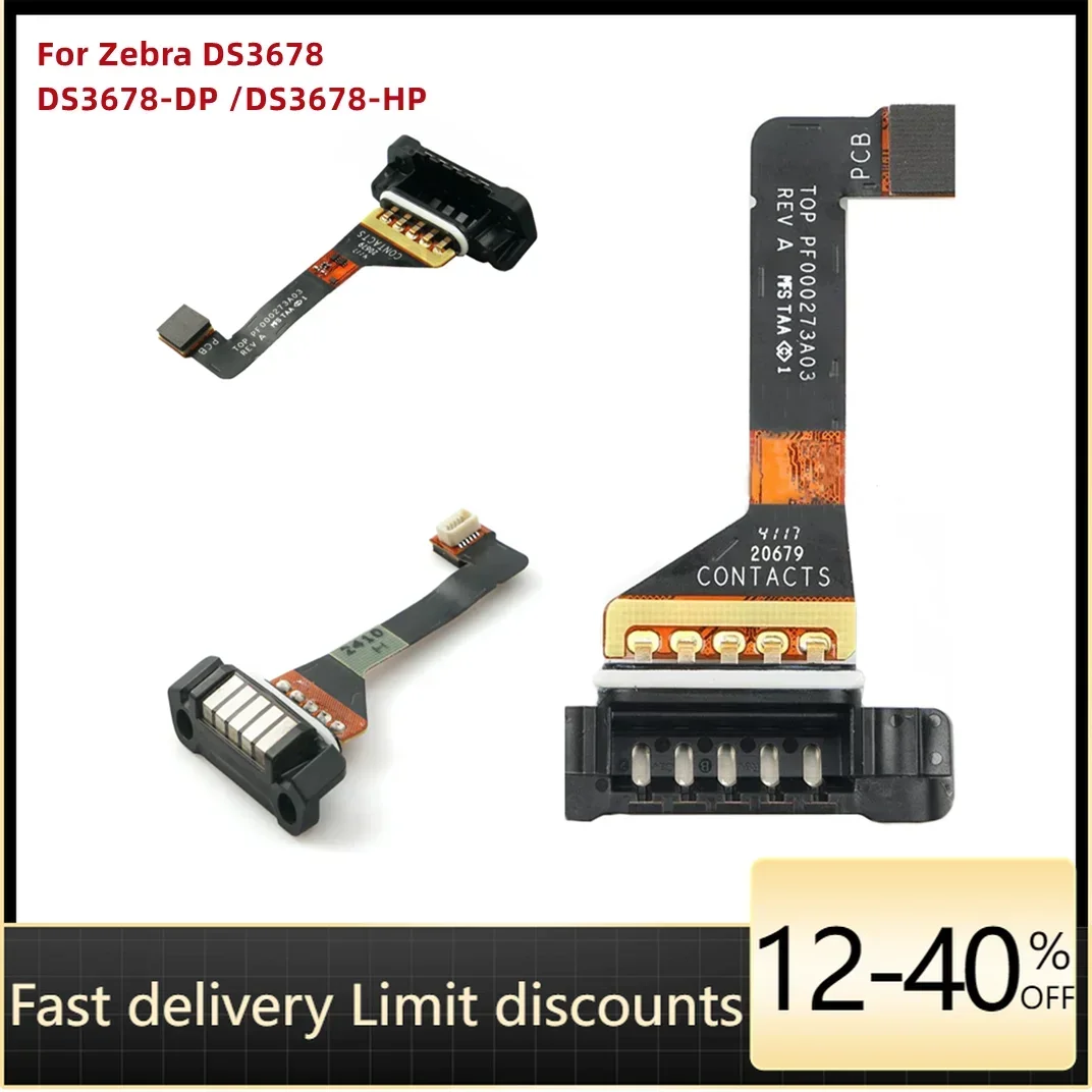Imagem -01 - Cradle Sync Carregamento Conector Zebra Motorola Símbolo Ds3678 Ds3678-dp Ds3678-hp Novo cradle sync carregamento conector zebra motorola simbolo ds3678 ds3678 dp ds3678 hp novo 01