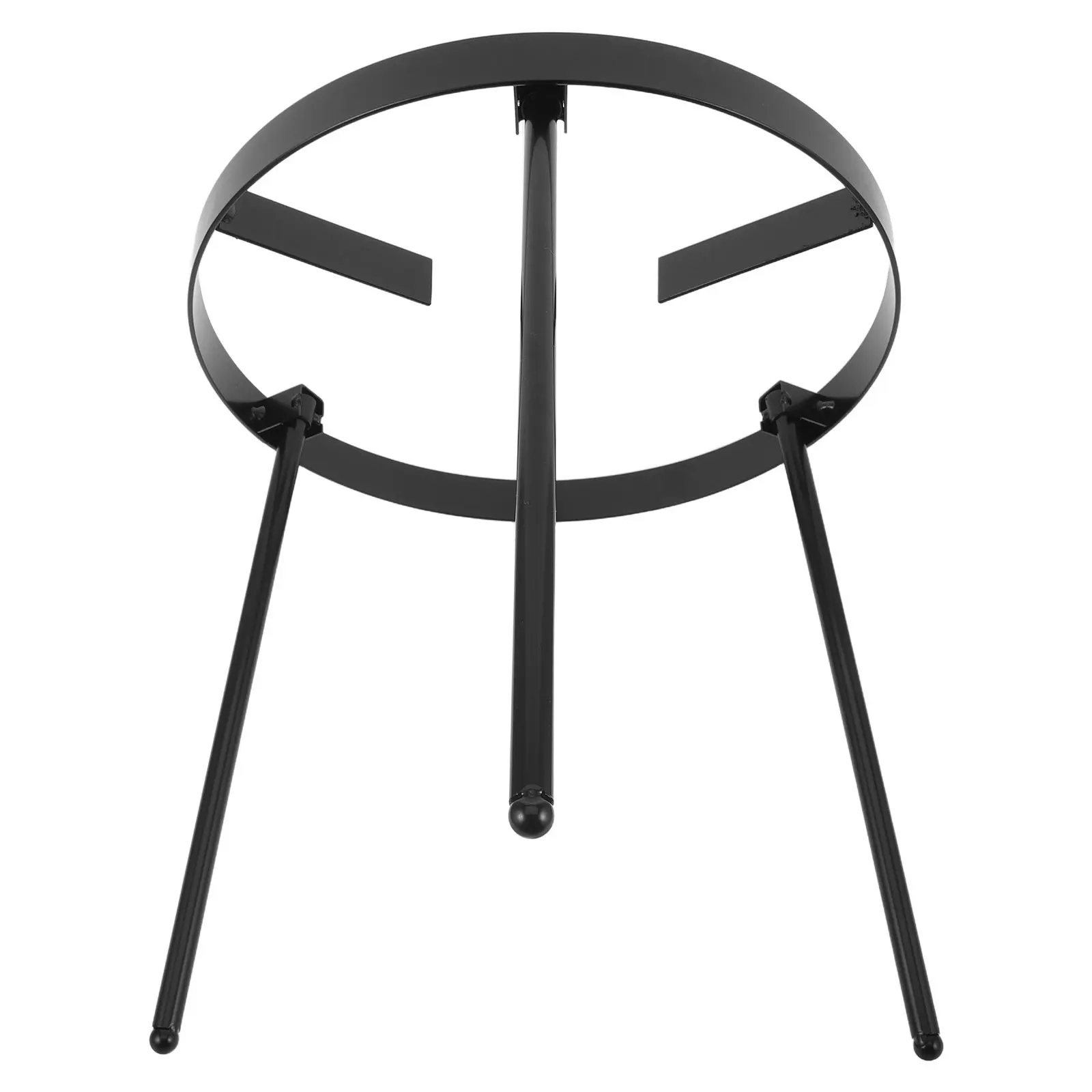 

Outdoor Camping Tripod Heavy Duty Cast Iron Portable Fire Pit Grill Stand For Cooking Over Campfire Adjustable Camping