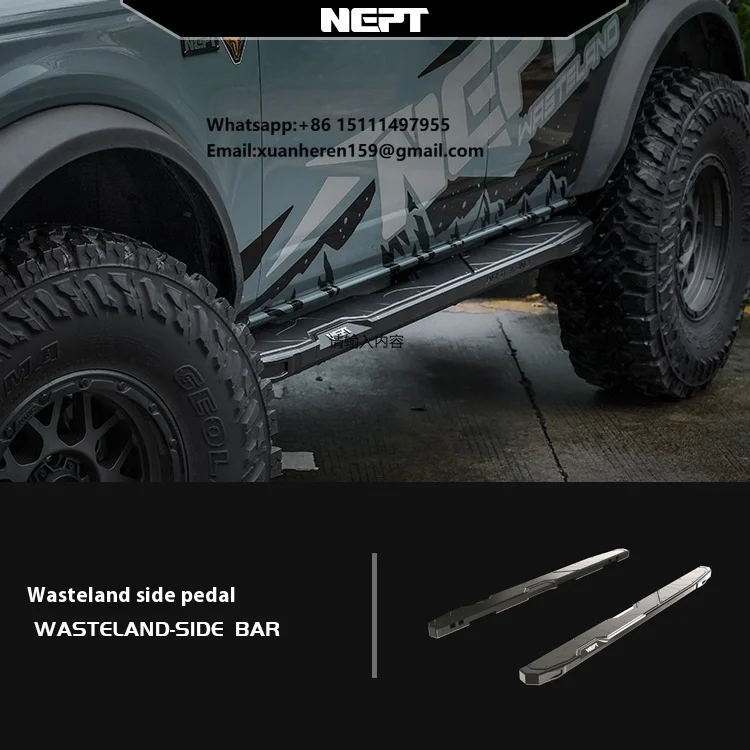 for Ford Bronco Side Step Imported and Domestic Compatibility for Makino NEPT Car Body Kit
