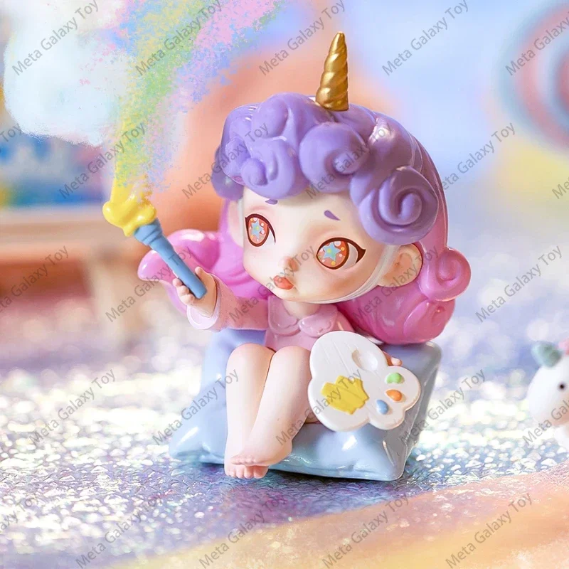 Original New Toycity LAURA Mood Color Girl Series Blind Box Kawaii Mystery Box Cute Guess Bag Statue Doll Custom Model Toy Gifts